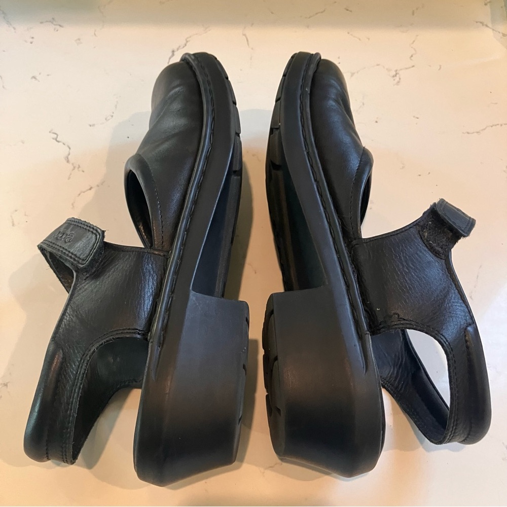 ECCO Women's Mary Jane Slingback Comfort Shoes Black Leather 42 (US 11) - Picture 9 of 12